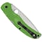 Spyderco 2024 Spyderco Reveal 14, Native Chief Salt Green Lightweight Lc200N, Serrated Edge SPY-C244SGR - alternate 3